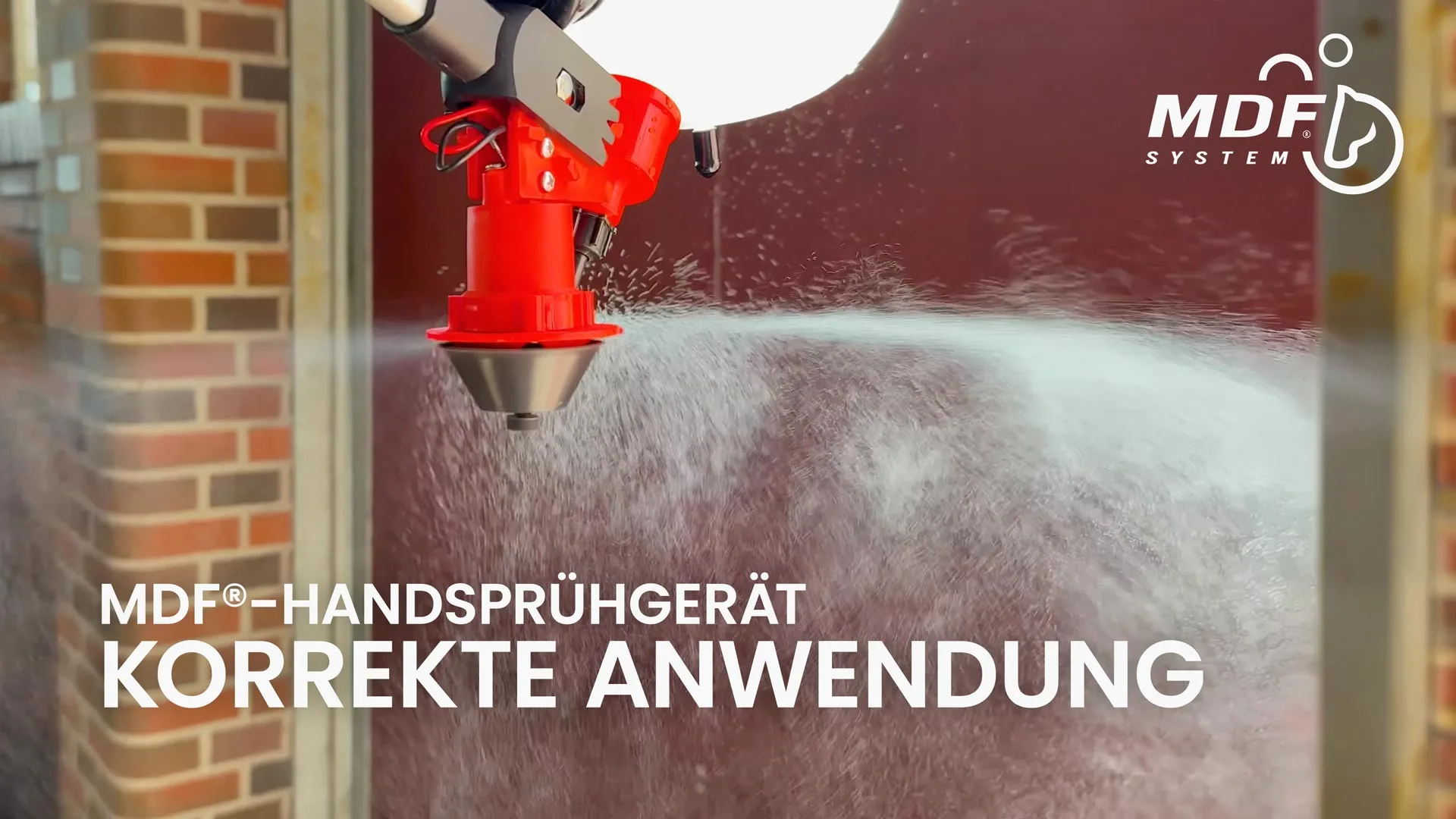 MDF Handsprühgerät – Anwendung Tutorial